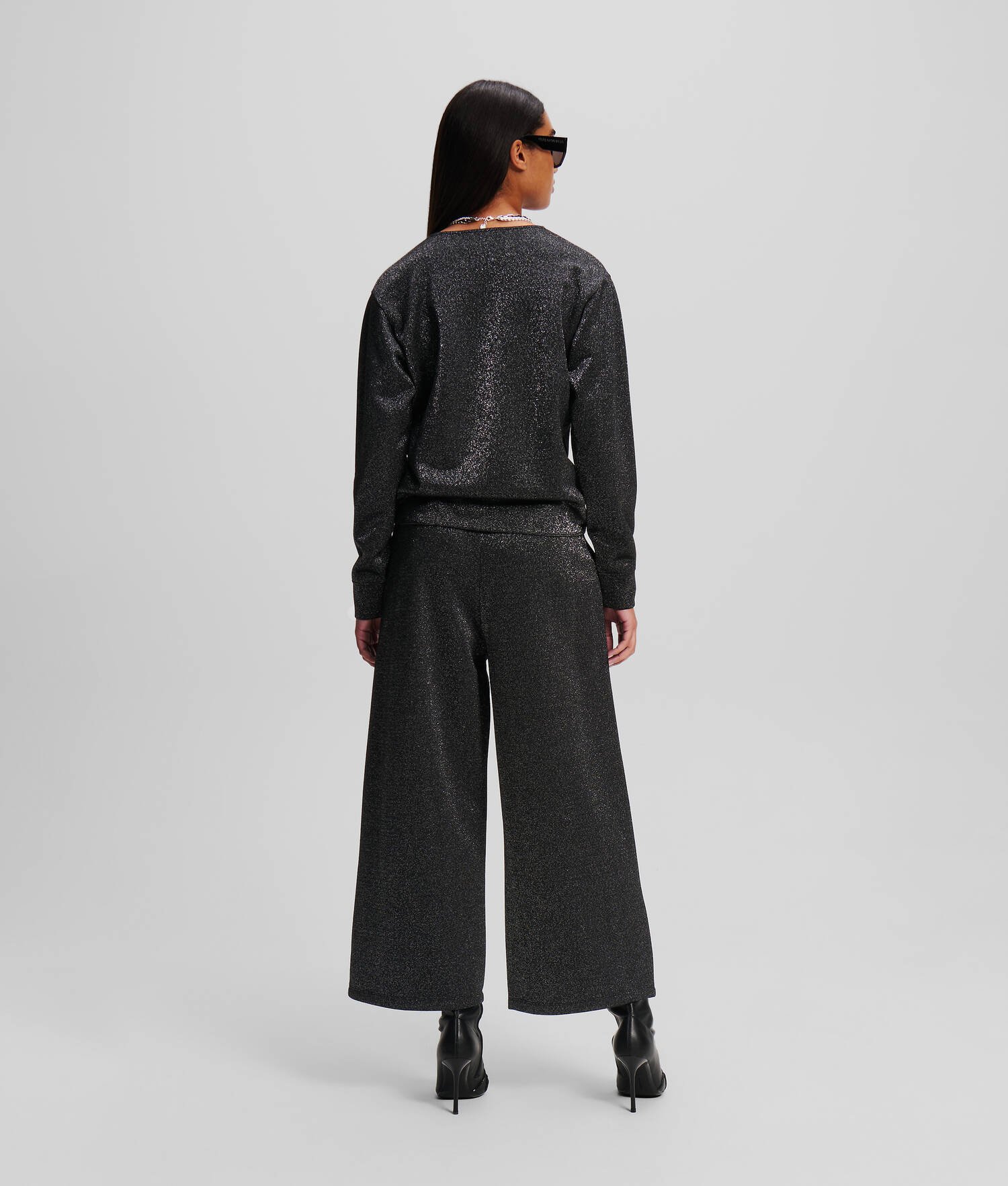 JUPE-CULOTTE EN LUREX