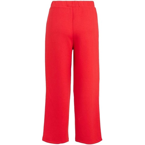 Vila - VISIF HW CROPPED PANT Rojo
