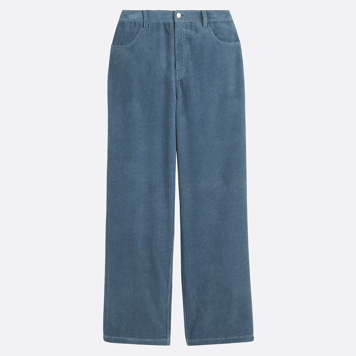 COLEÇÕES LA REDOUTE<br>Jeans largos de veludo cotelê