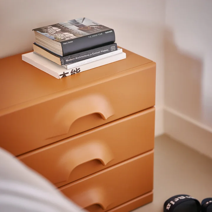 HKliving - Kommode mit 2 Schubladen, blush