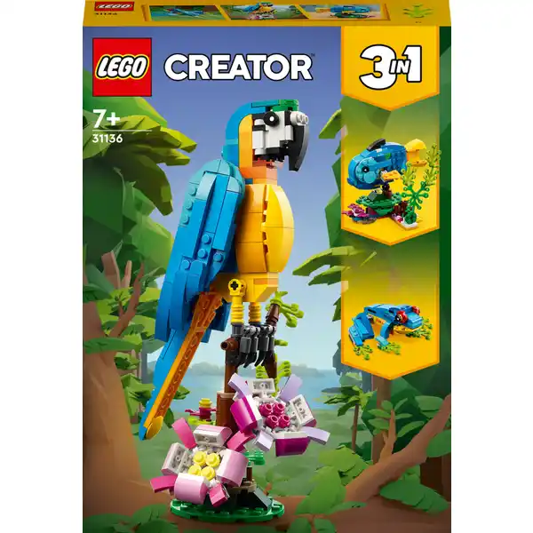 31136 Exotischer Papagei