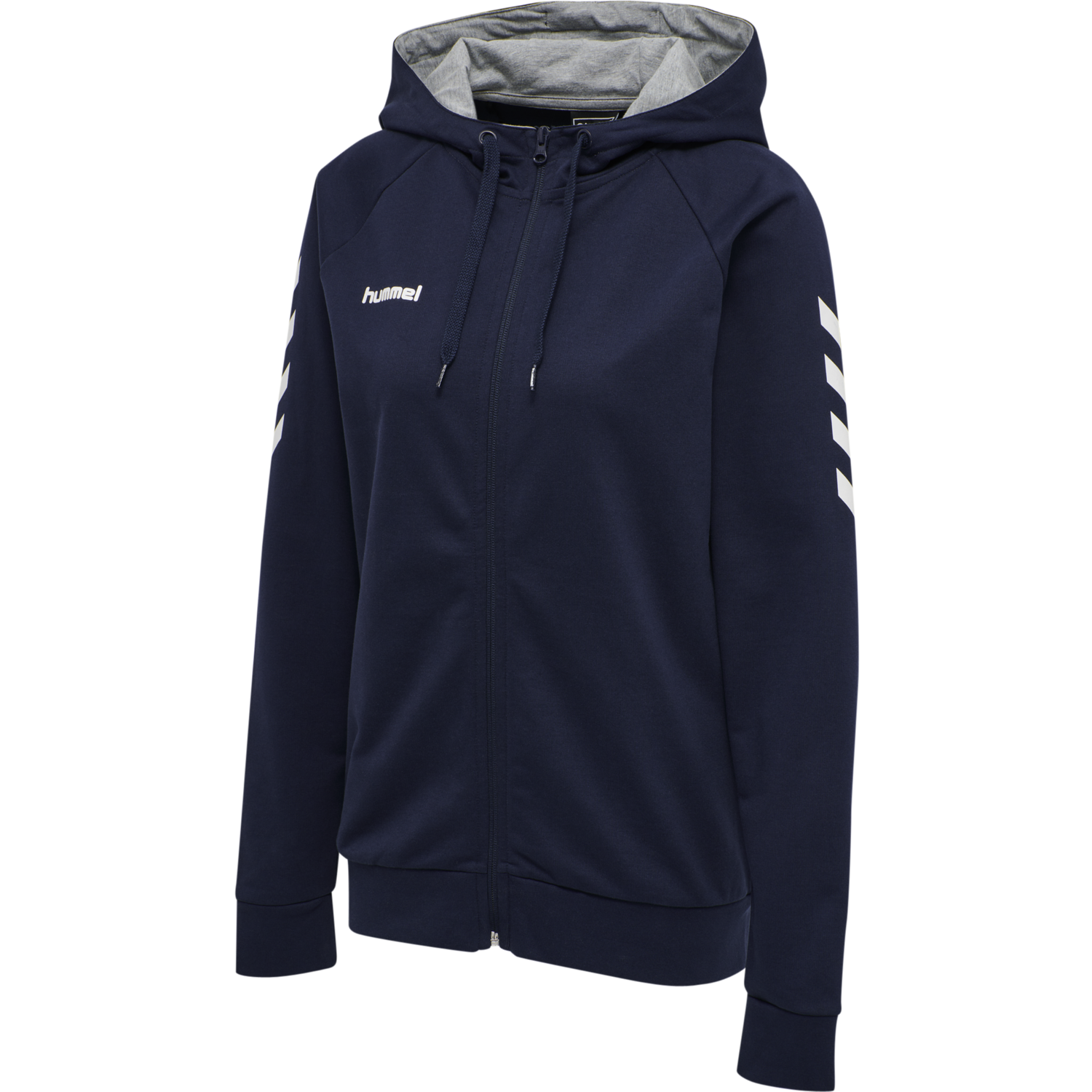 HUMMEL GO COTTON ZIP HOODIE WOMAN