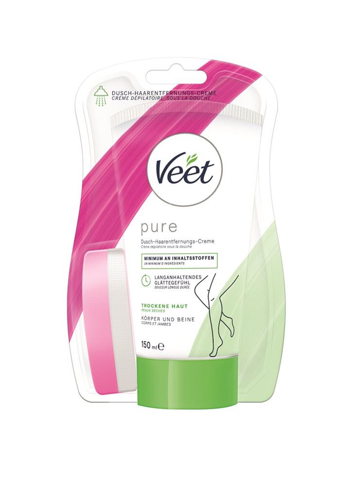 Veet Dusch-Haarentfernungs-Creme<br>150 ml, Tube, douche