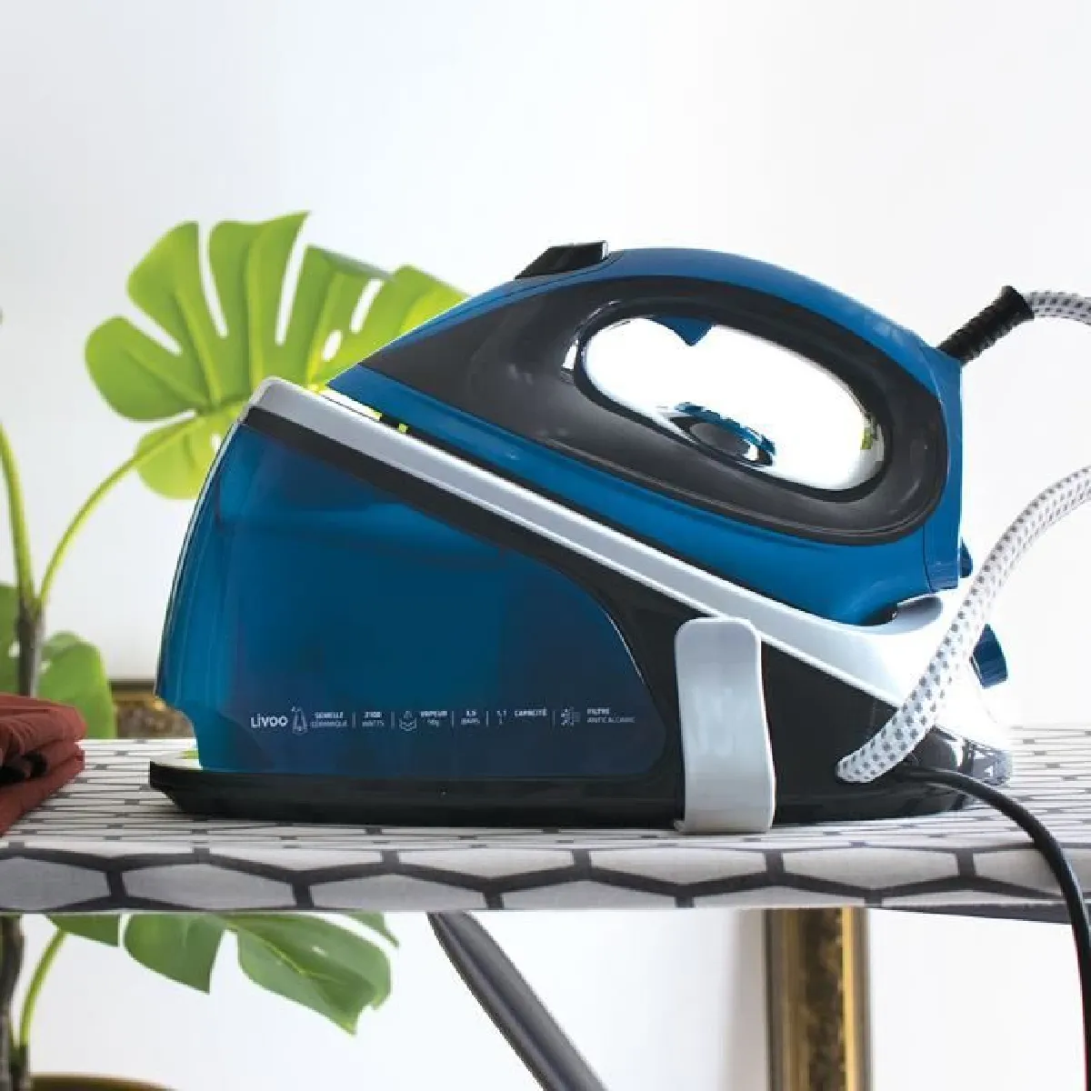 Livoo Centrale vapeur HQ Bleue