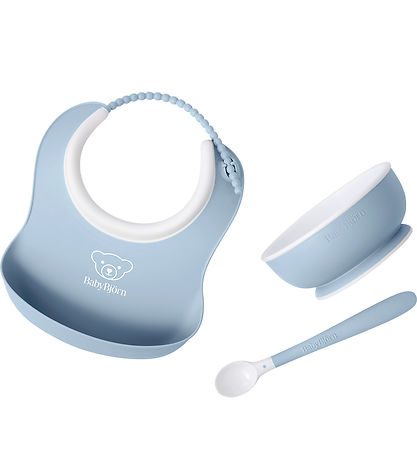 BabyBjörn Geschirr-Set - 3 Teile - Pastellblau
