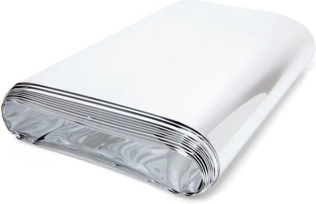 Simple Fix Radiatorreflecterende Folie - 500cm x 40cm - Isolerende Folie - Radiatorfolie met Magnetische Tape - Reflecterend - Inclusief 3M Magnetische Plakband