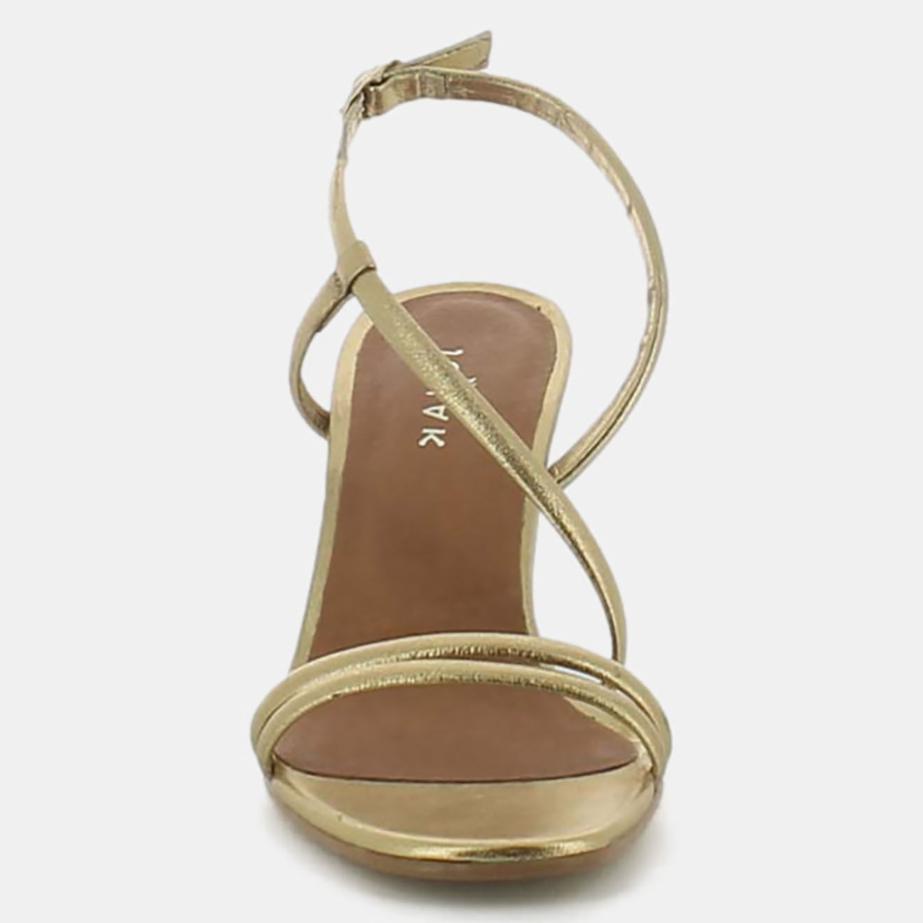 Jonak Sandales en Cuir Vicente dorées - Talon 8 cm