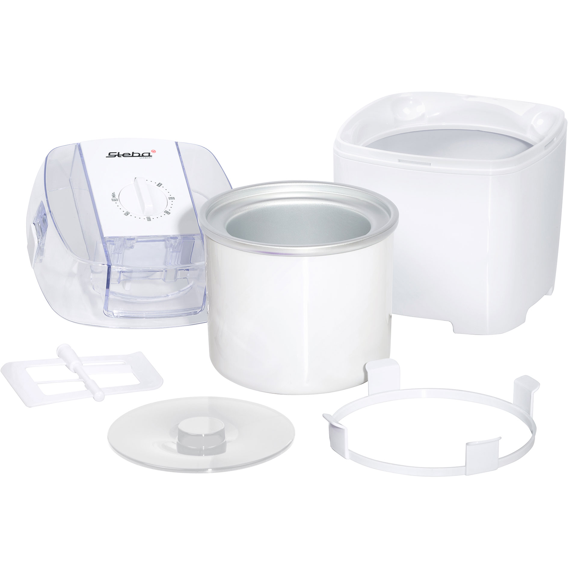 STEBA Eismaschine IC 20 - weiß - für bis zu 20 Kugeln