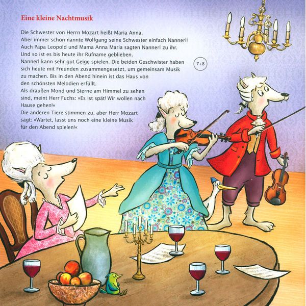 Annette Betz Verlag Herr Mozart Musikbilderbuch