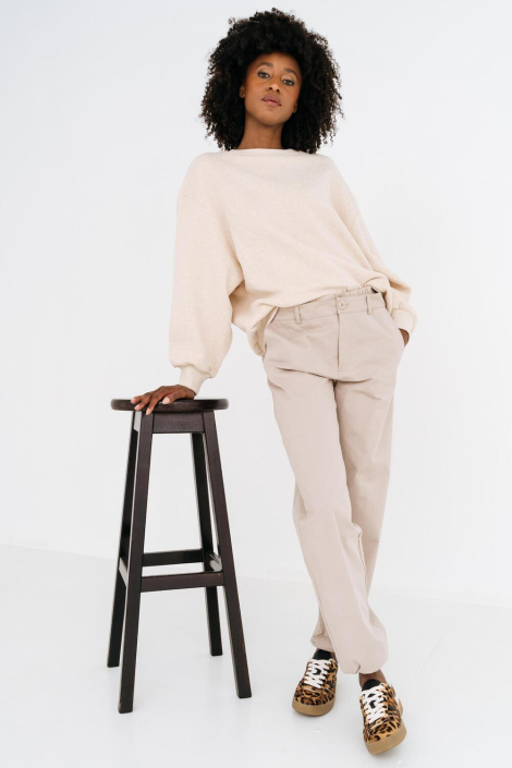 Maicazz beige dames sweater