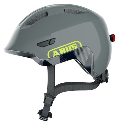 Casque Abus Smiley 3.0 ACE LED shiny Gris