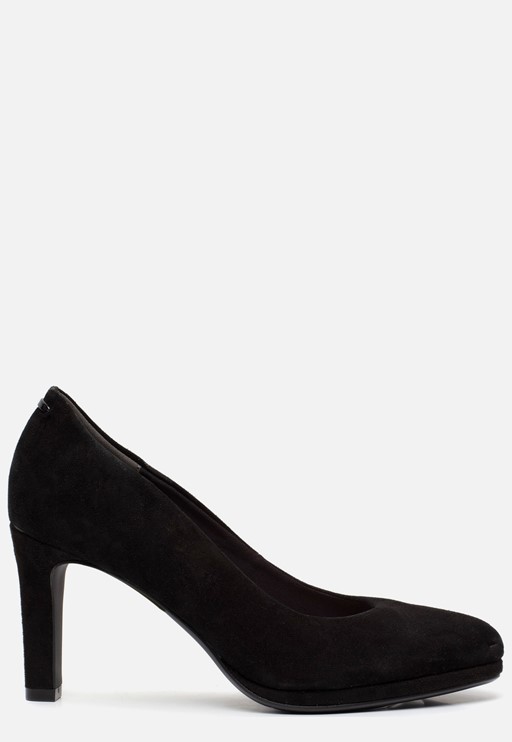 Tamaris Pumps zwart Imitatiesuede