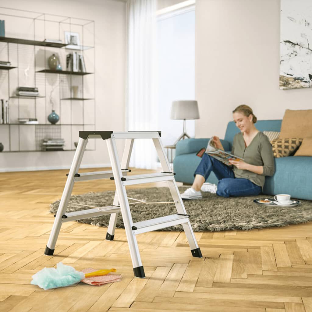 Hailo Vouwladder L90 Step-ke, 2 x 3 treden, 60 cm, 4443-701