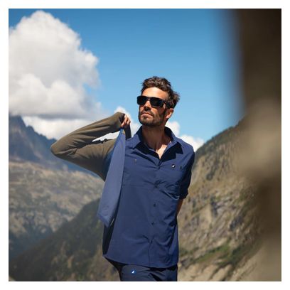 Chemise Technique Unisexe Lagoped Raicho Bleu