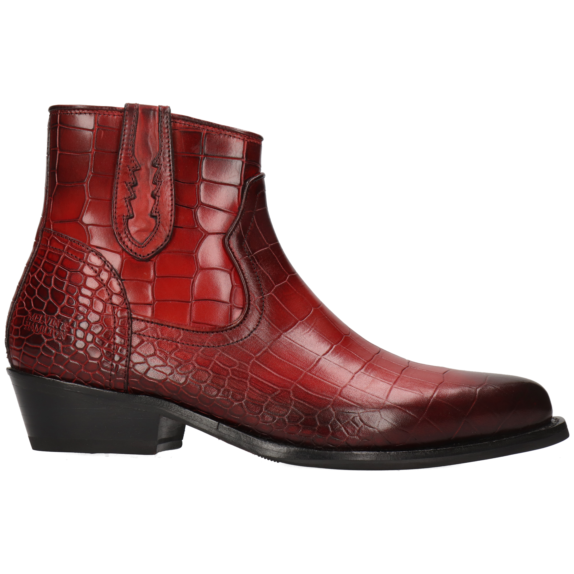 SHYLA 2 - Bottines à talon cubain | Rouge