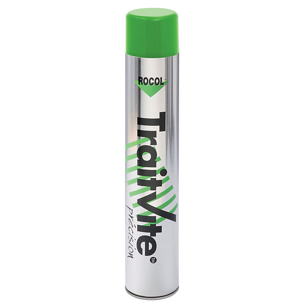 Peinture aérosol TraitVite Précision 1000/750 ml pour traçage coloris vert