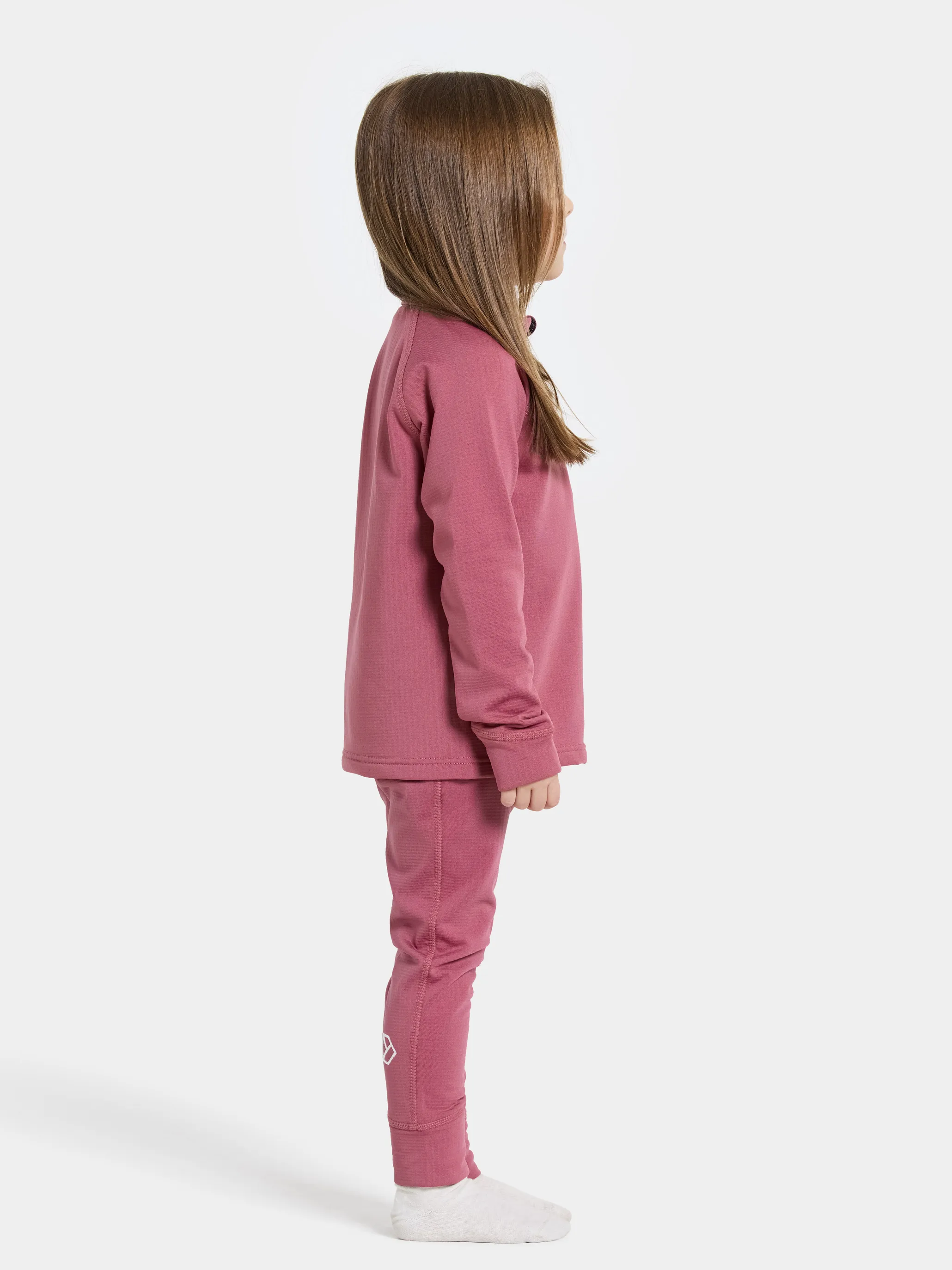 Didriksons Jadis Kids Set 5 Heather Pink