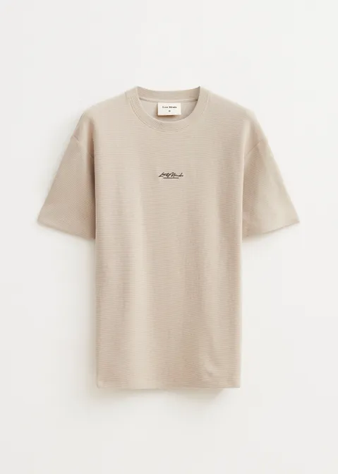Ottoman t-shirt bruin (TAU.L)