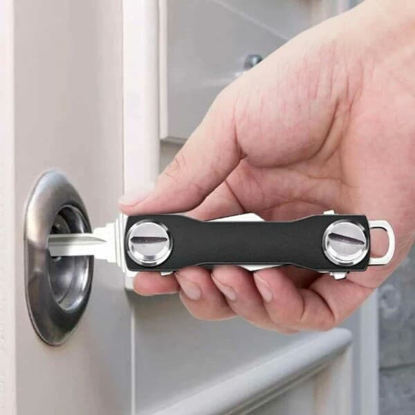 Key Organizer Key Holder Key Ring Black
