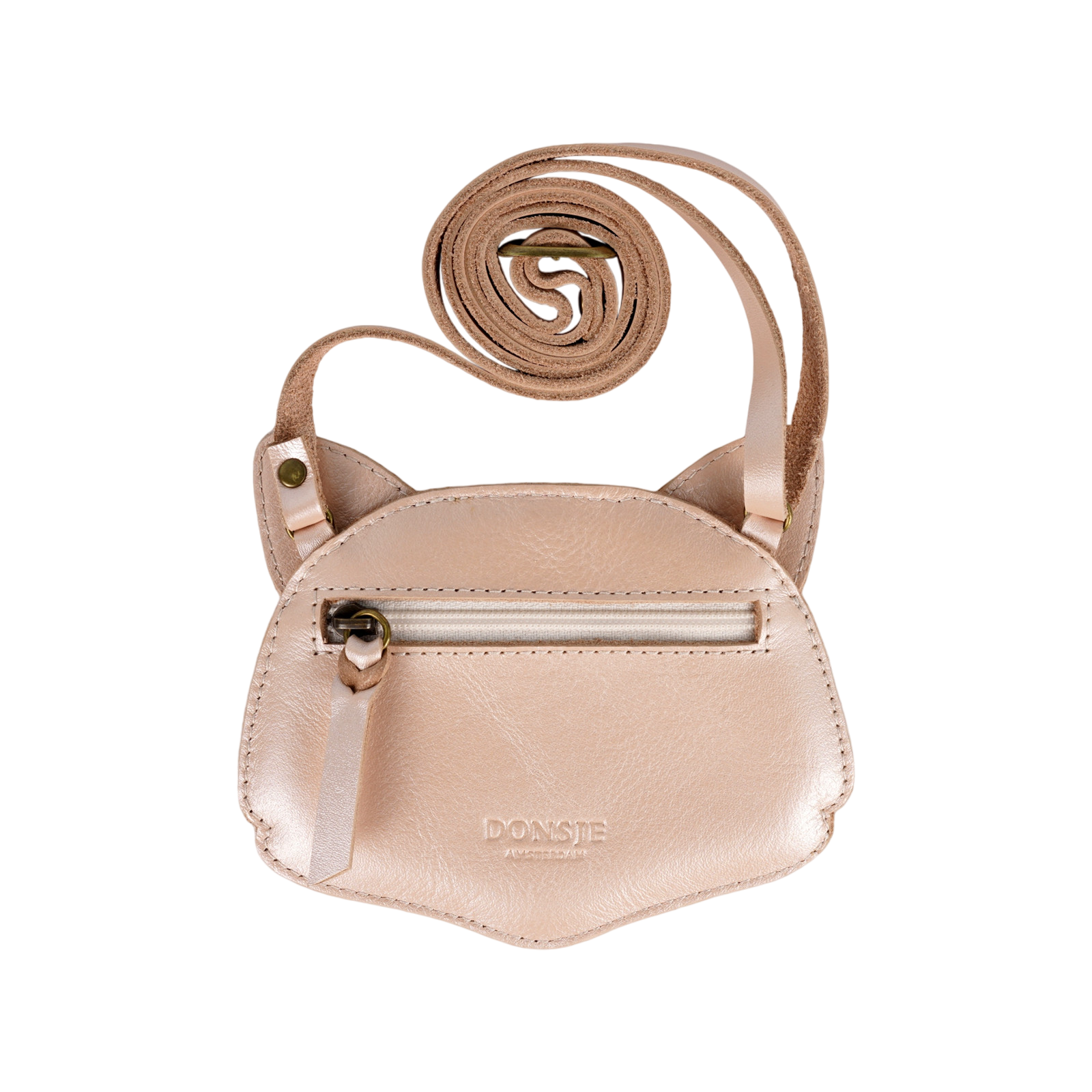 Tasche Cat Rose Metallic Leather