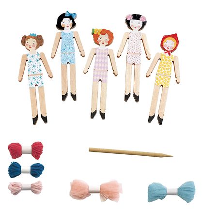 Djeco Kreativset - Worry Dolls DIY - Sweet Night