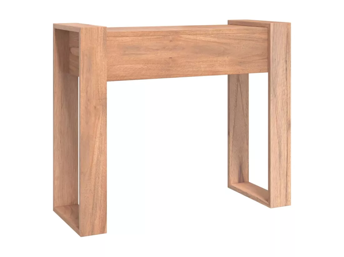 Table console 90x35x75 cm Bois de teck solide