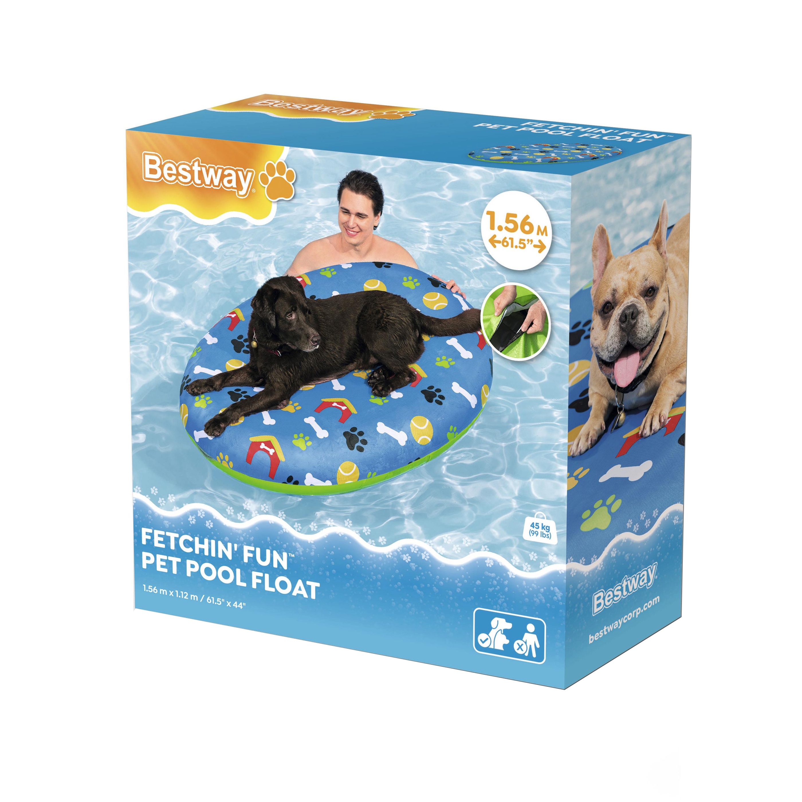 Bestway Luftmatratze für Hunde Fetchin' Fun 142 x 95 cm