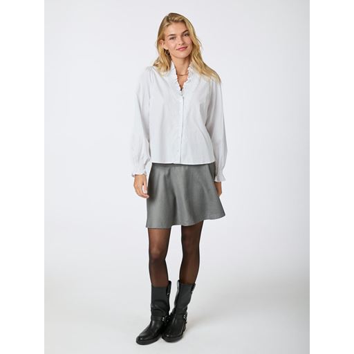 Neo Noir Pamelo Nederdel, Dark Grey Melange, 40