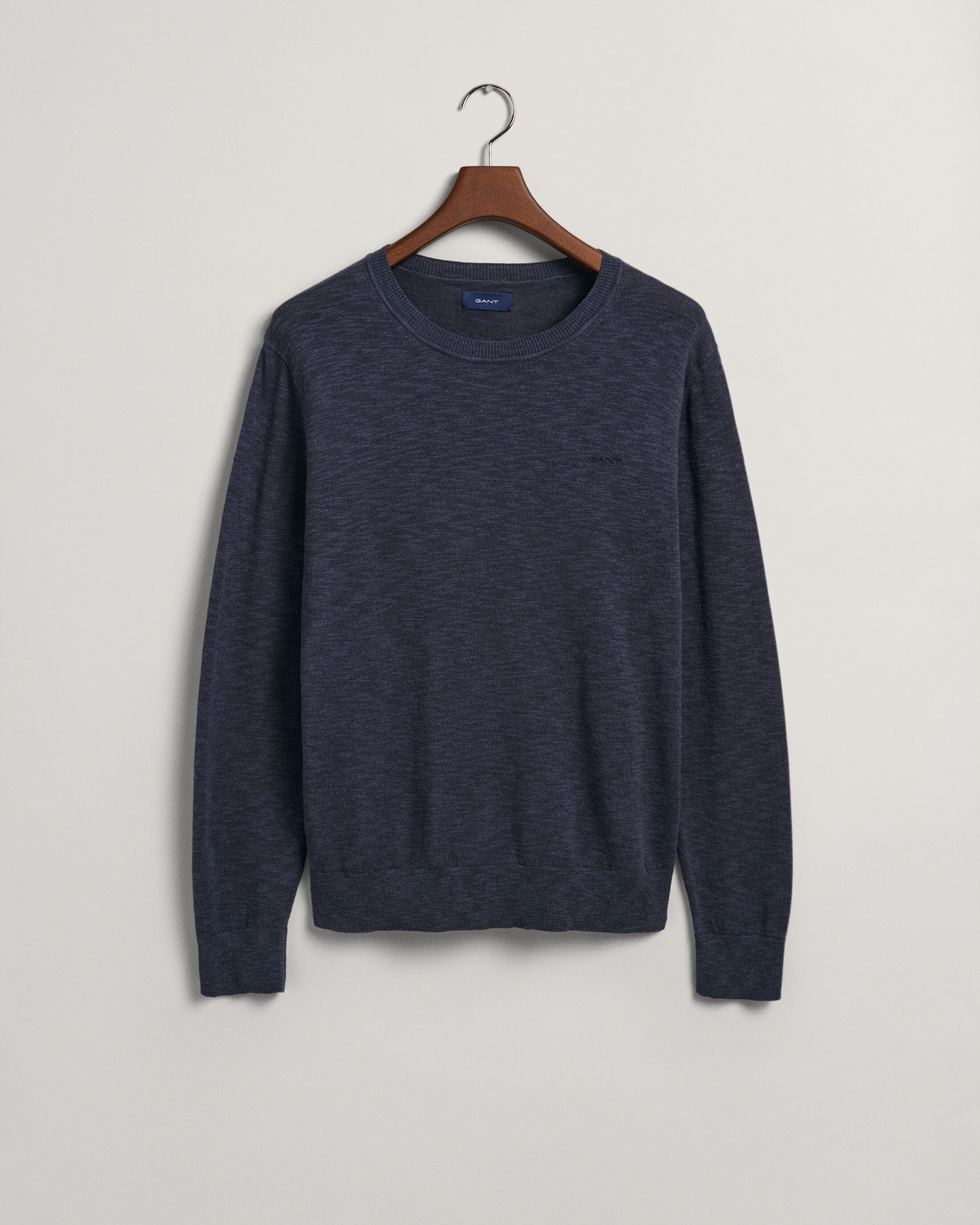 Blue Linen Sweatshirt