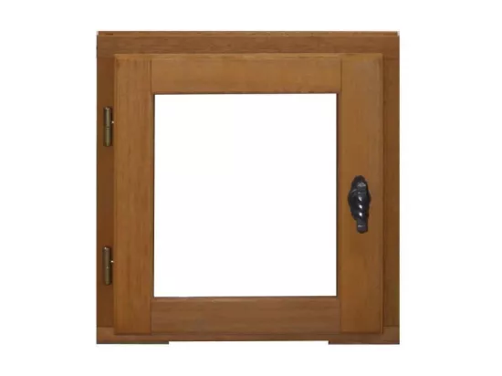 Fenêtre Bois 1 Vantail H45 X L40 Tirant Gauche Côtes Tableau Gd Menuiseries