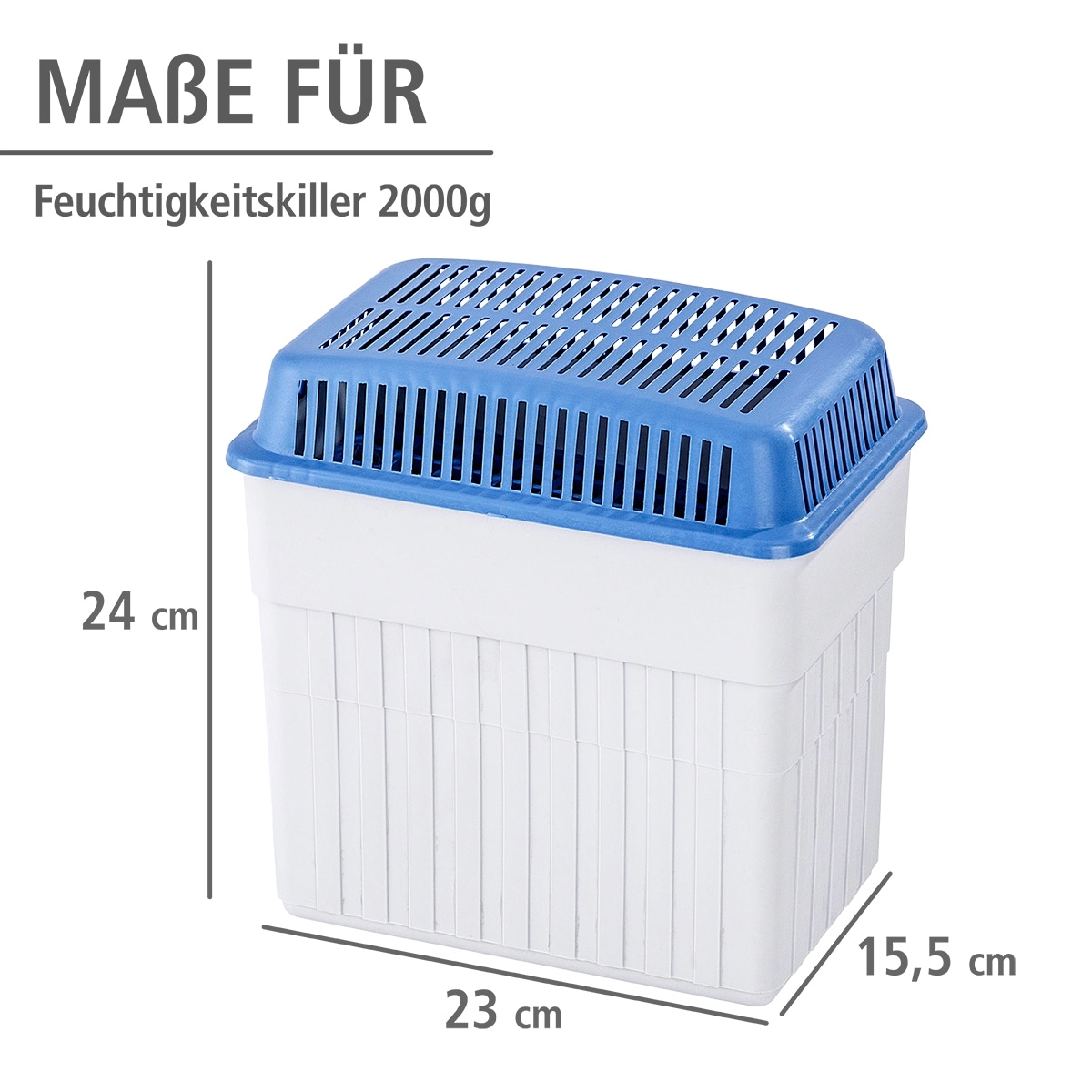WENKO Luftentfeuchter »Feuchtigkeitskiller« für 160 m³ Räume ausreichend für 4,7 l Flüssigkeit