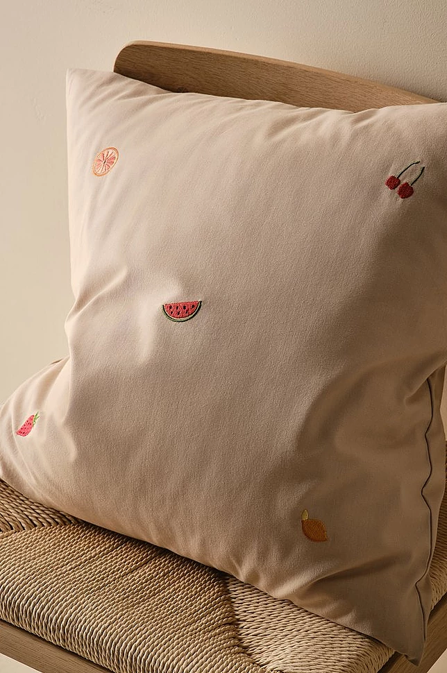 CILIA brodert putetrekk 50x50 cm