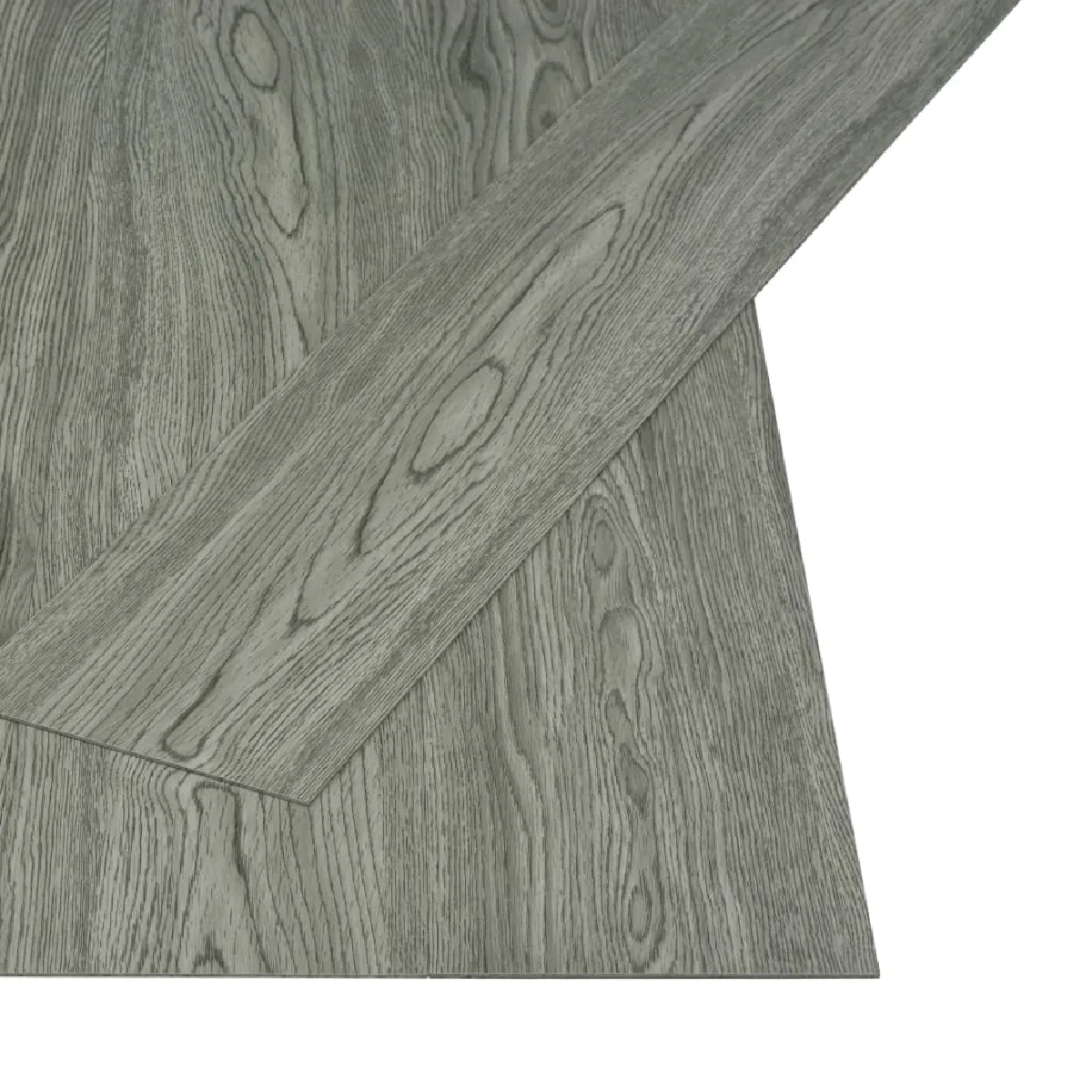 VidaXL Dalles de Plancher - 4,46 m² PVC Gris