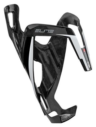 Porte Bidon Elite Vico Carbon Blanc