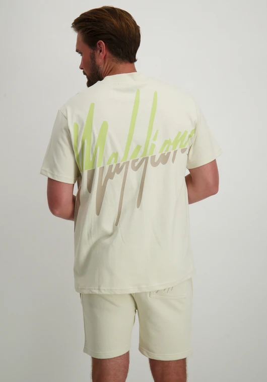 Malelions T-shirt Split MM3-SS25-09