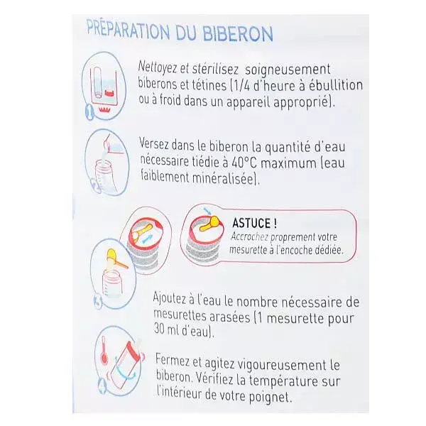 Leite de cabra orgânico Babybio Caprea, 1ª fase, 800g