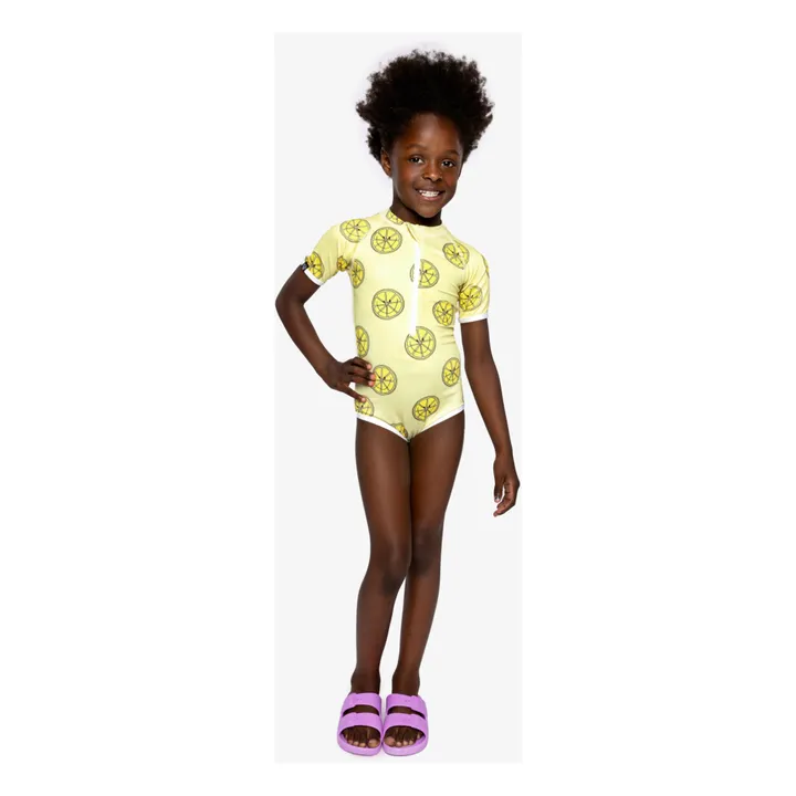 Beach & Bandits Maillot 1 Pièce Anti-UV Squeeze The Day | Jaune