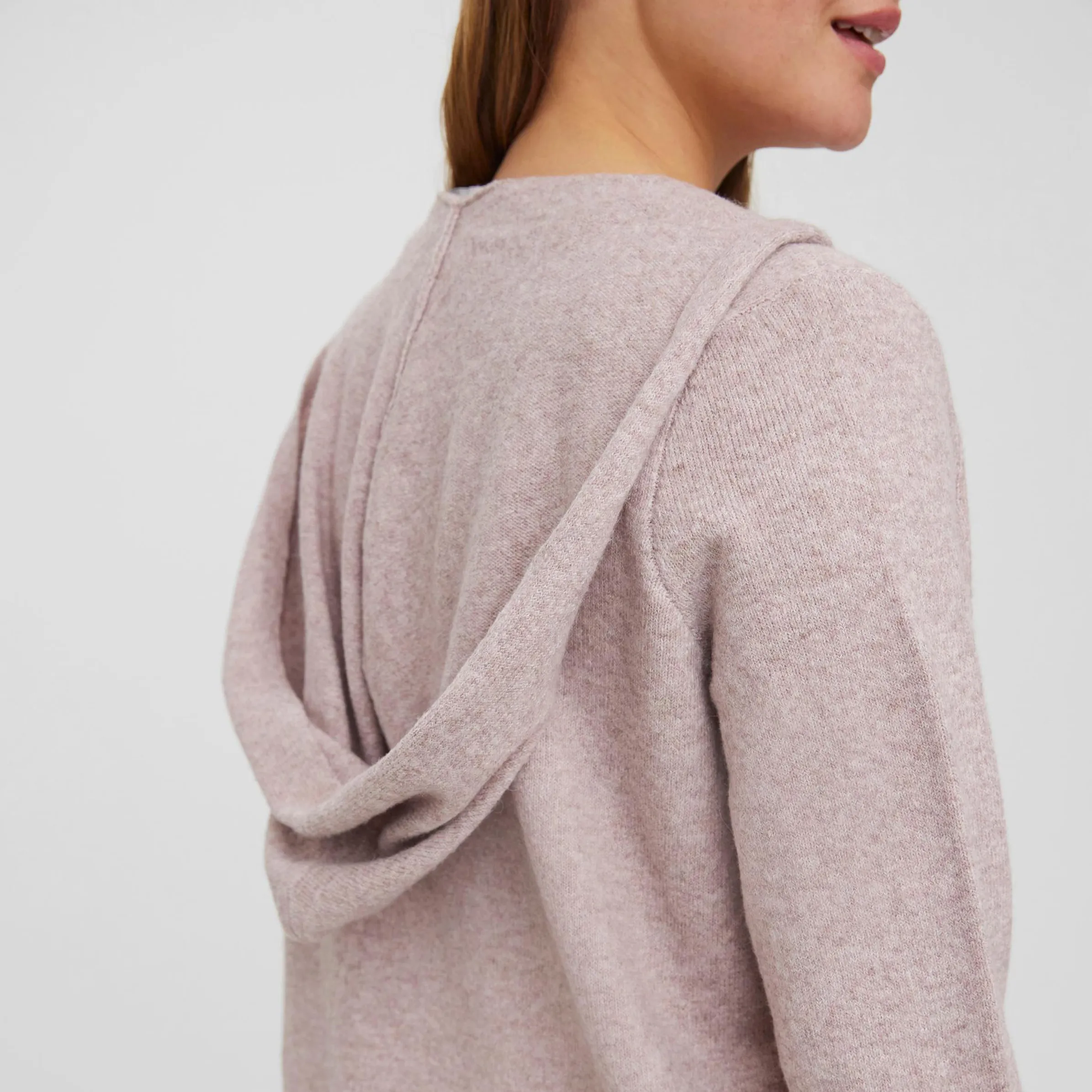 Vero Moda VMDOFFY LS OPEN HOOD Longcardigan