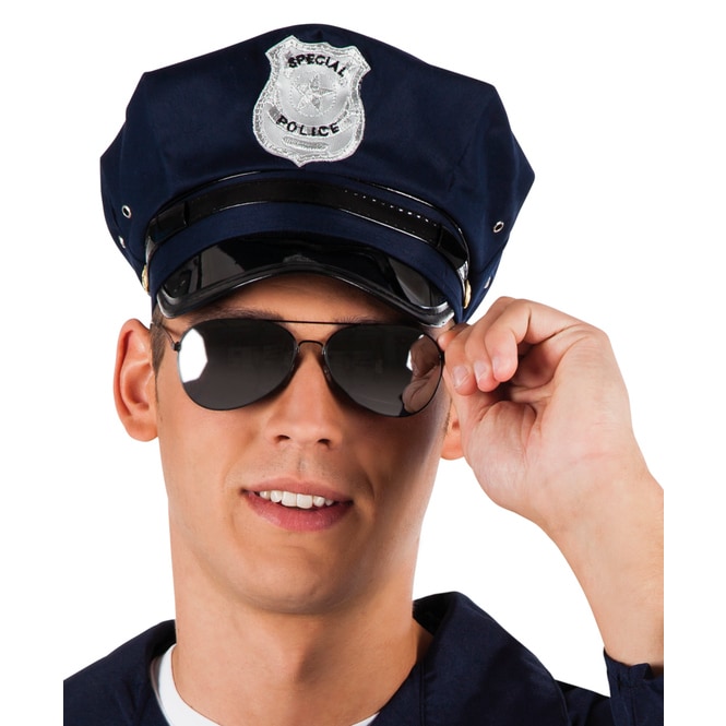 Brille - Polizei - für Erwachsene