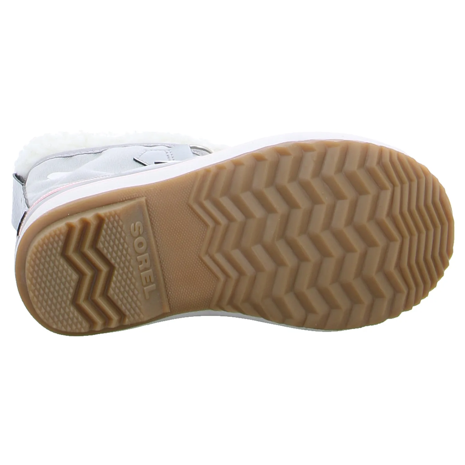 SOREL Kinder-Snowboot Silber Synthetik  Schneestiefel Mädchen