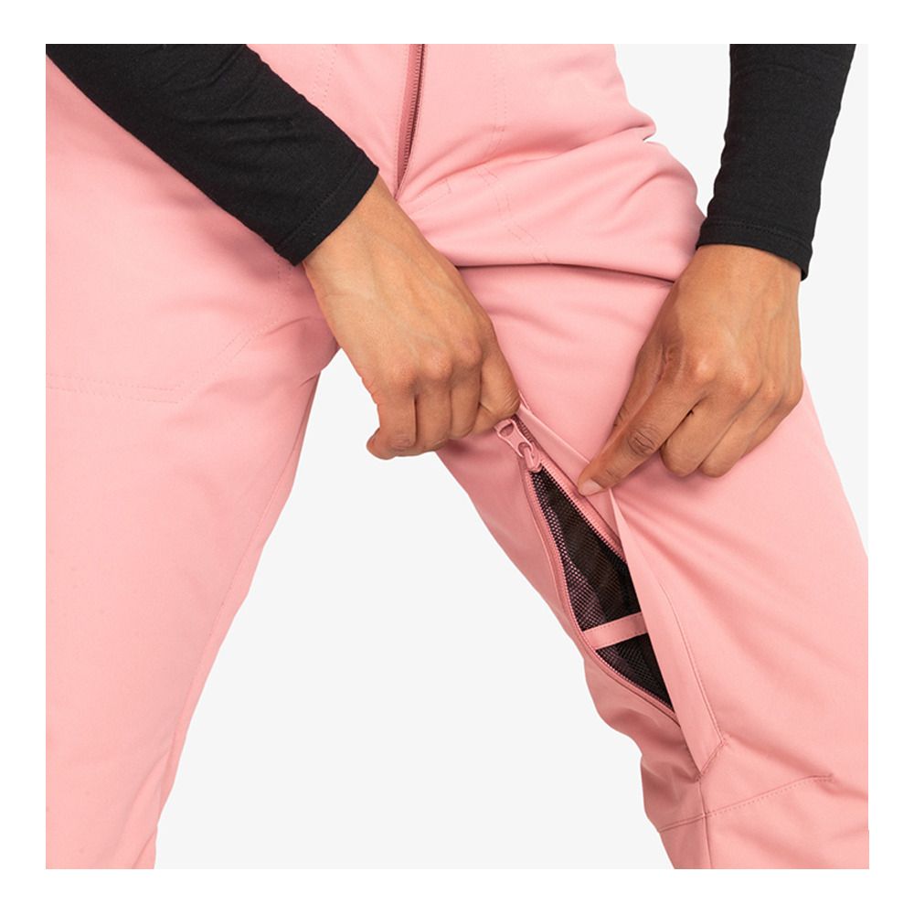 Roxy DIVERSION - Pantalon ski Femme dusty rose