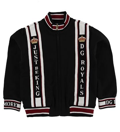Dolce & Gabbana Cardigan - Schwarz m. Logo