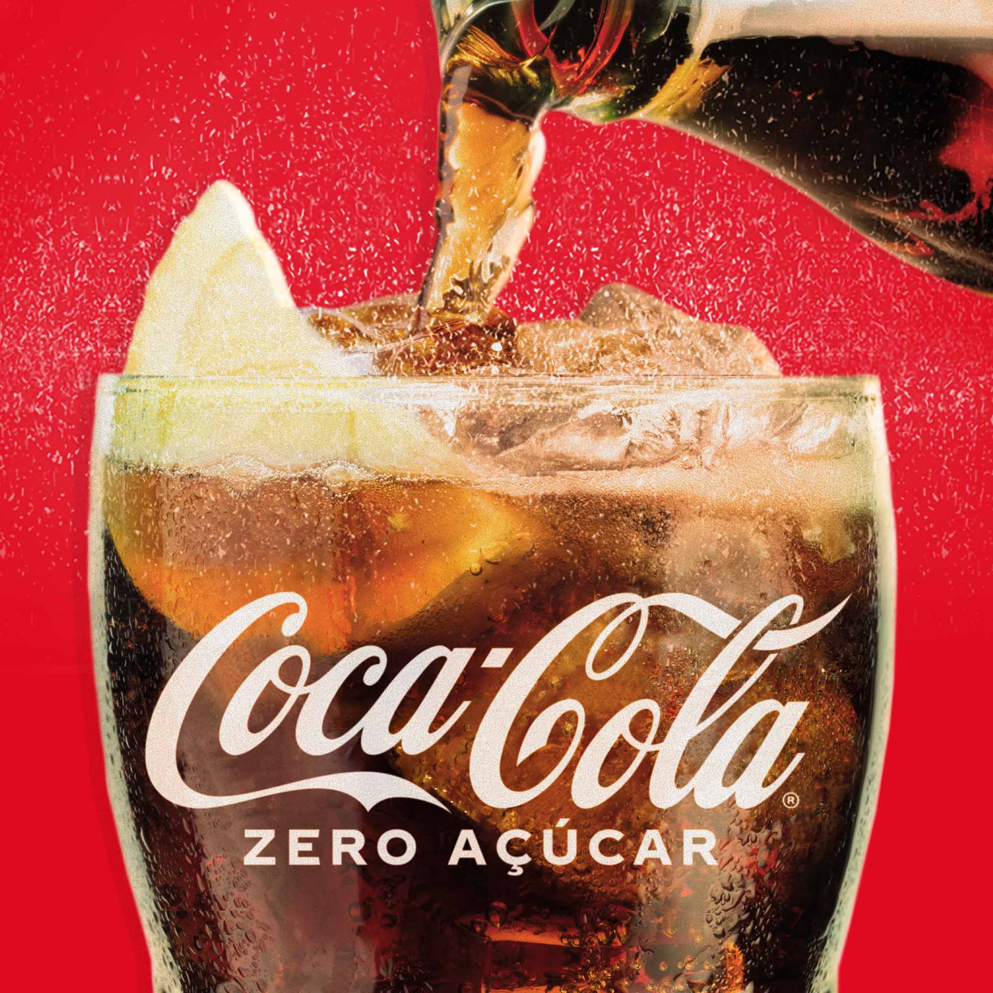 REFRIGERANTE COM GÁS COCA-COLA ZERO AÇÚCAR 0.50L