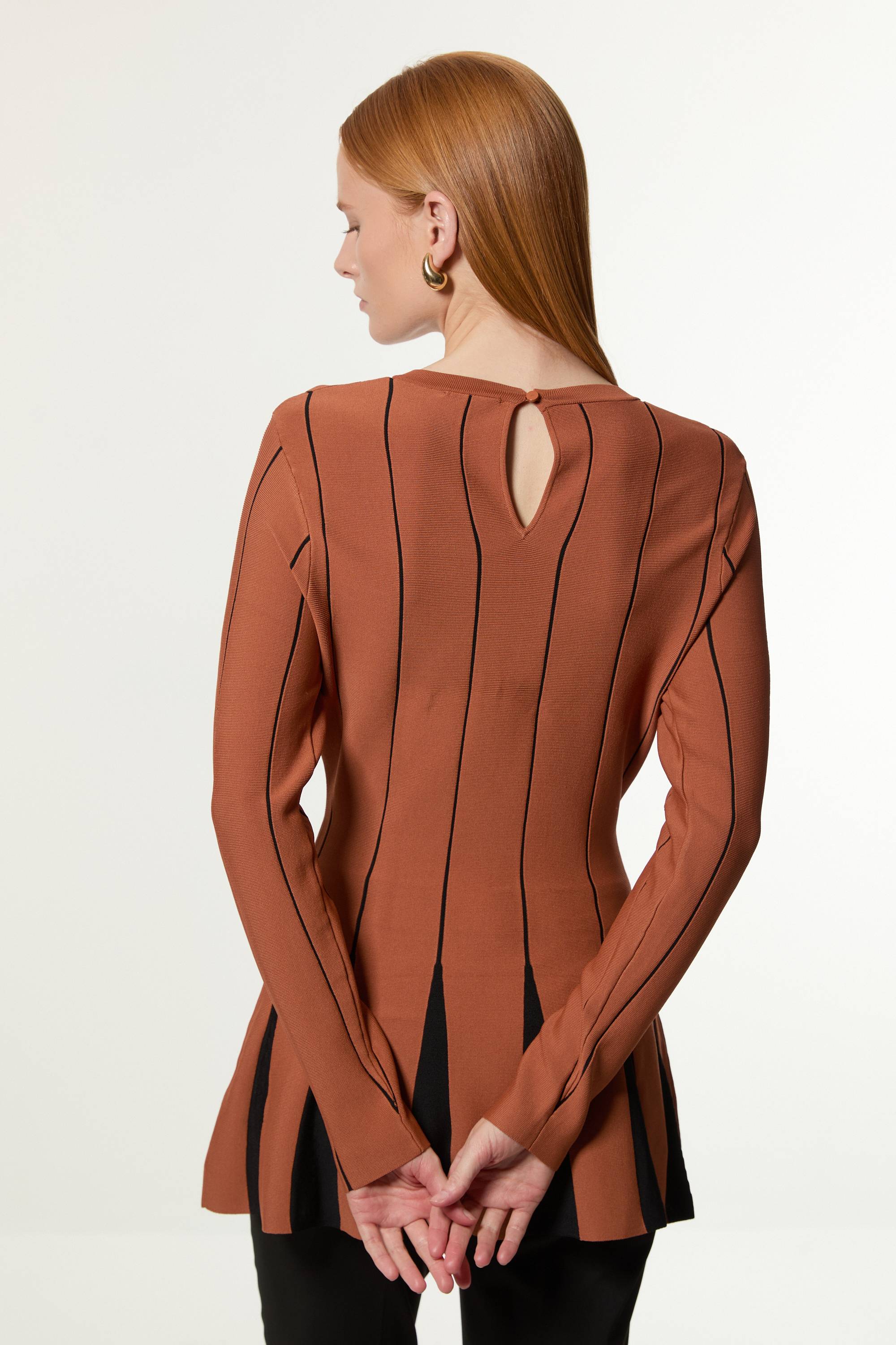 KarenMillen Pull en maille à manches longues