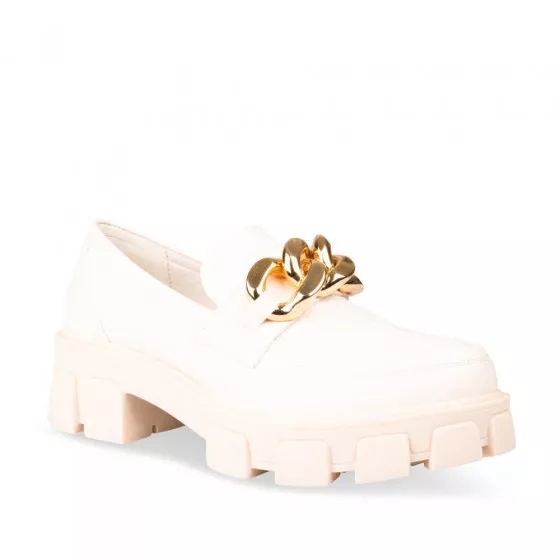 Mocassins BEIGE VIA DONNA