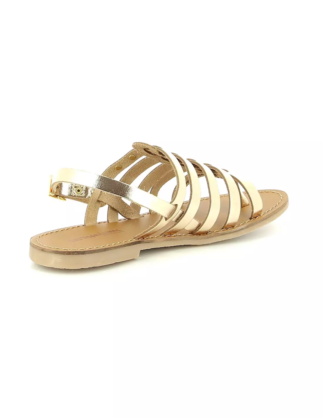 LES TROPEZIENNES DRE HERILO OR - Sandales & nu-pieds Or