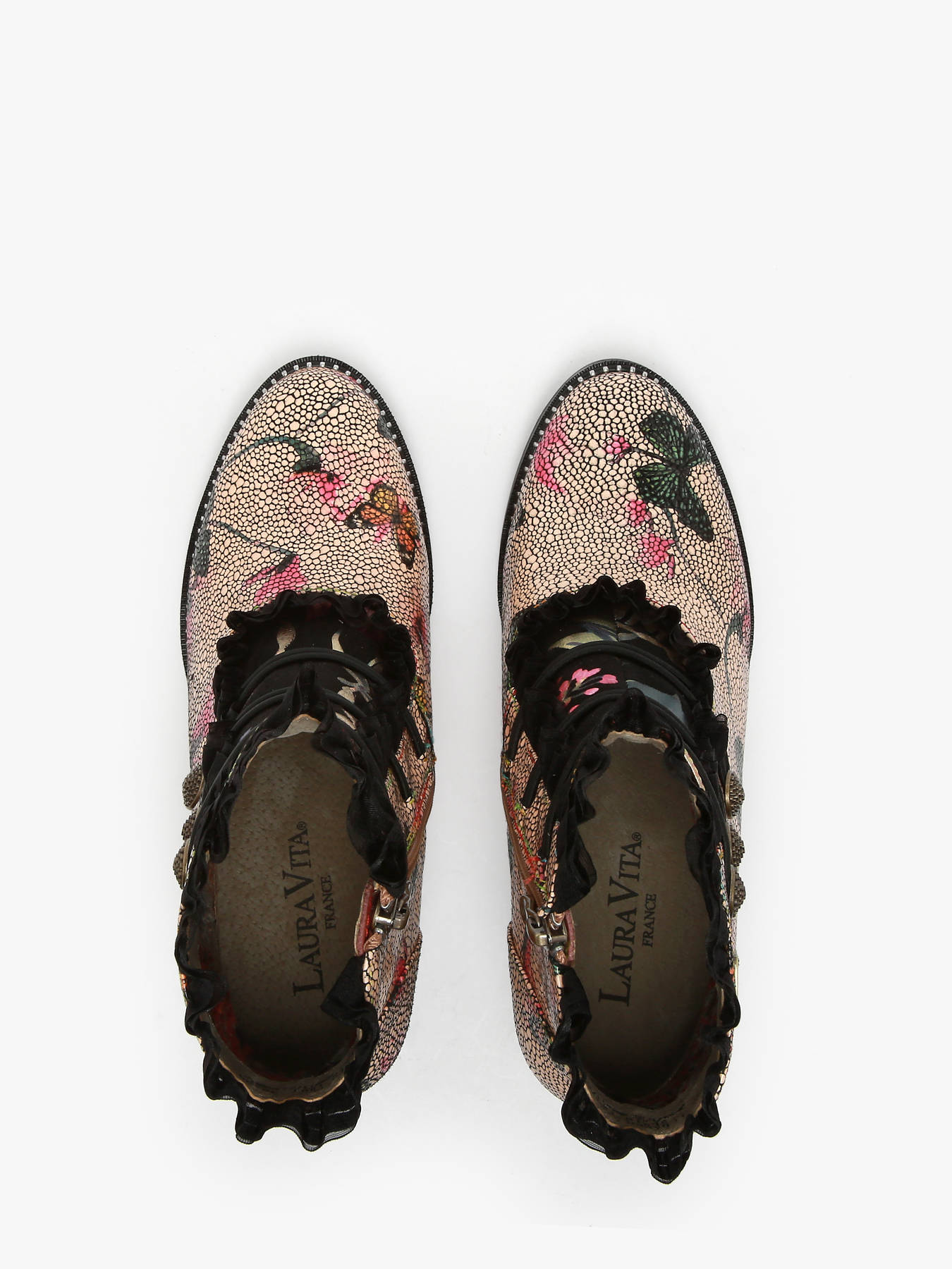 Bottines  talon en cuir LAURA VITA