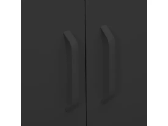 Armoire de rangement Anthracite 80x35x101,5 cm Acier