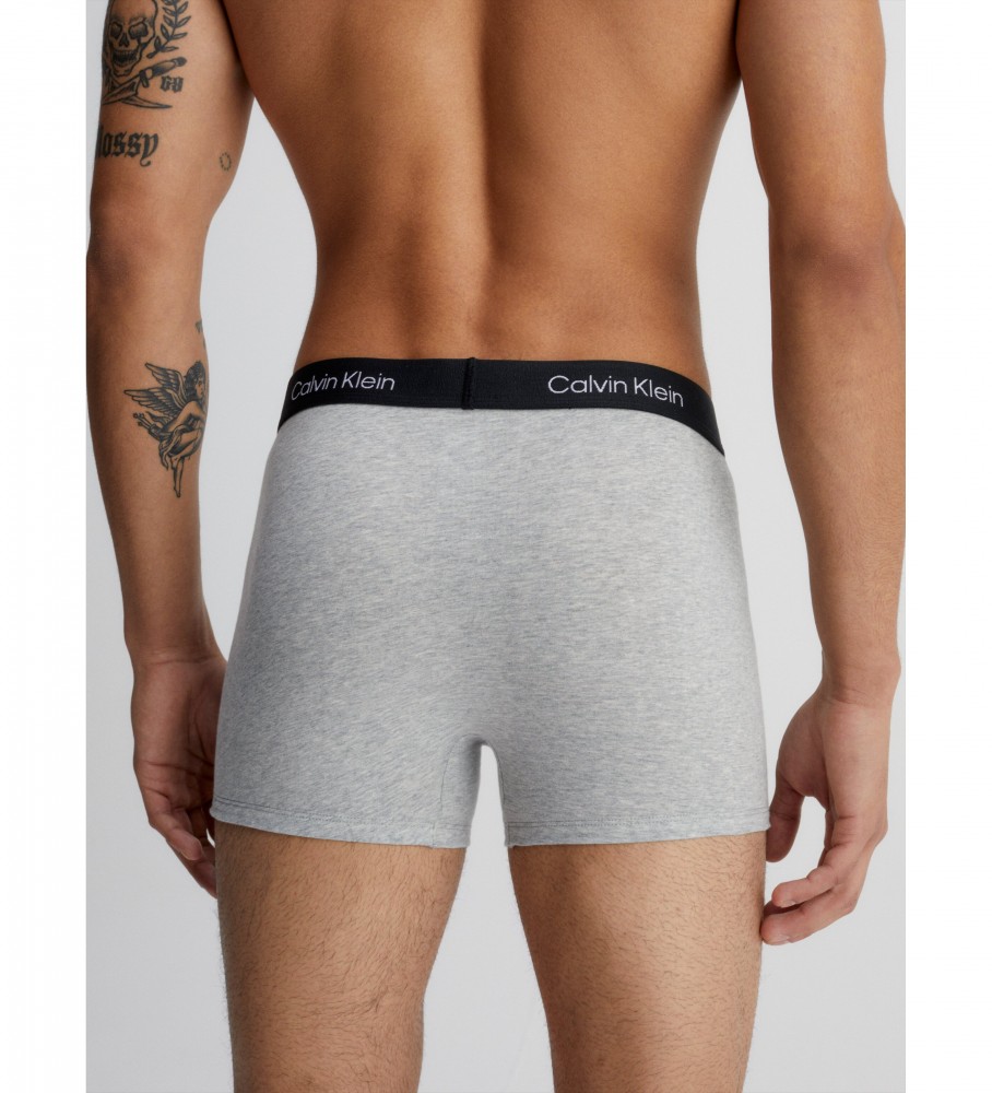 Cuecas boxer Calvin Klein, pacote com 3 unidades