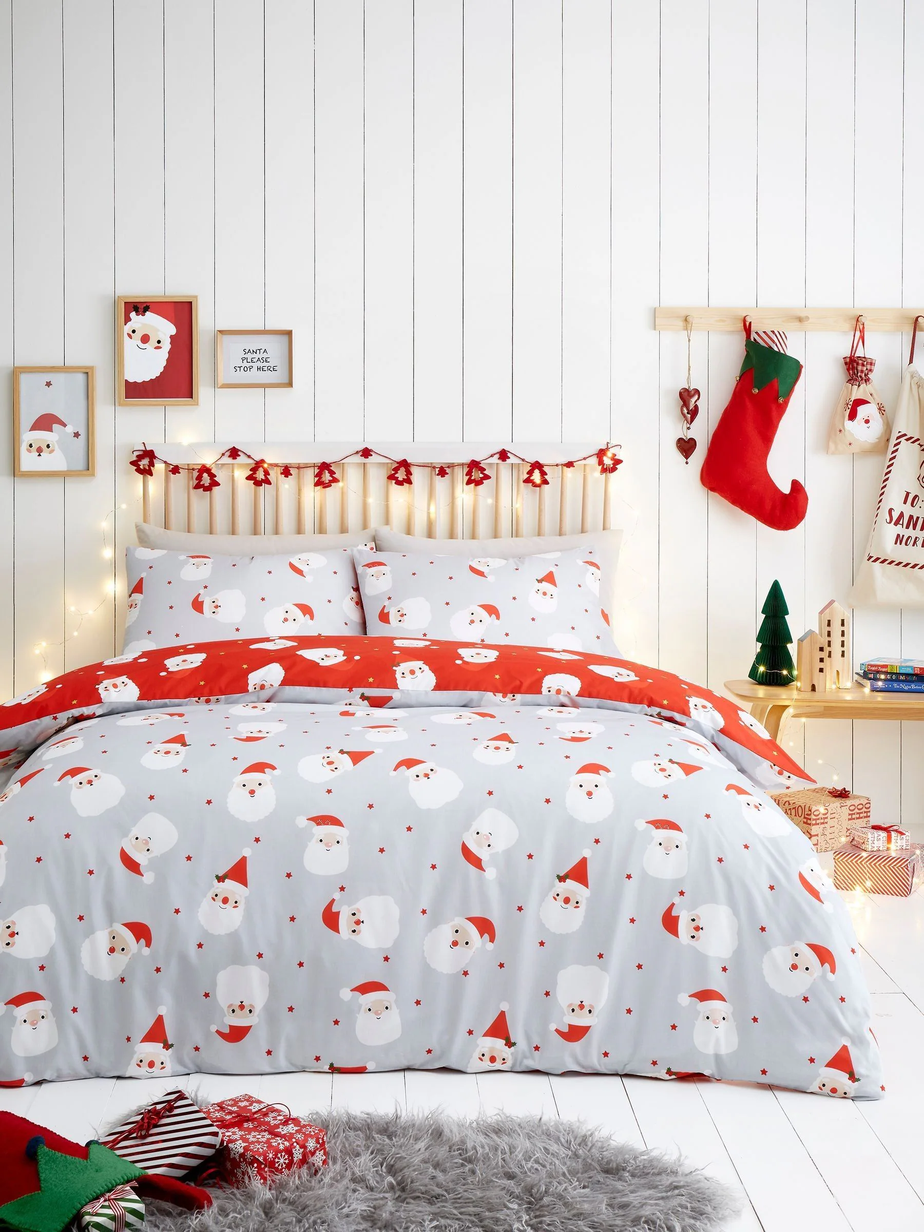 Fusion Easycare Christmas Duvet Cover Set